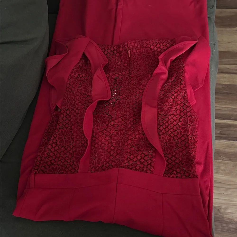 Fashion Nova Scarlet Lace Dress - Picture 5 of 5